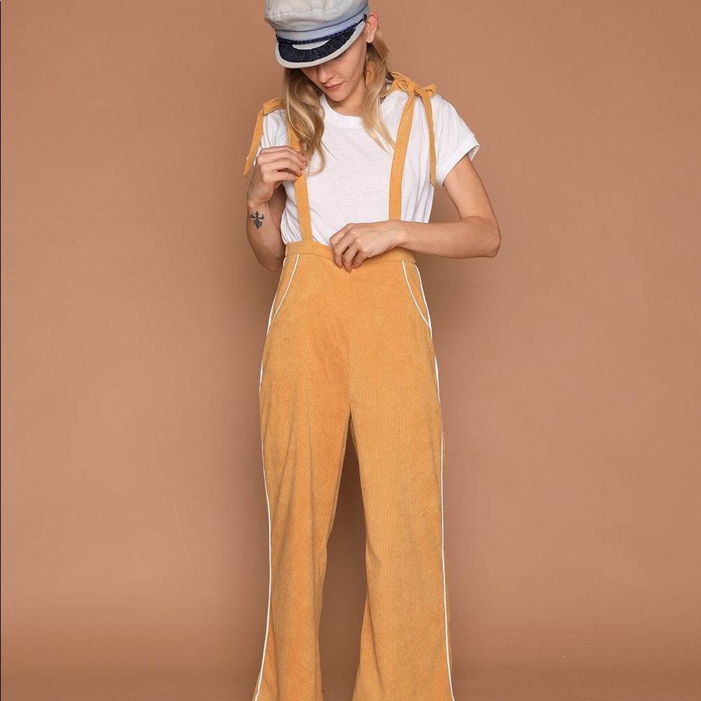 CAMP yellow jumpsuit